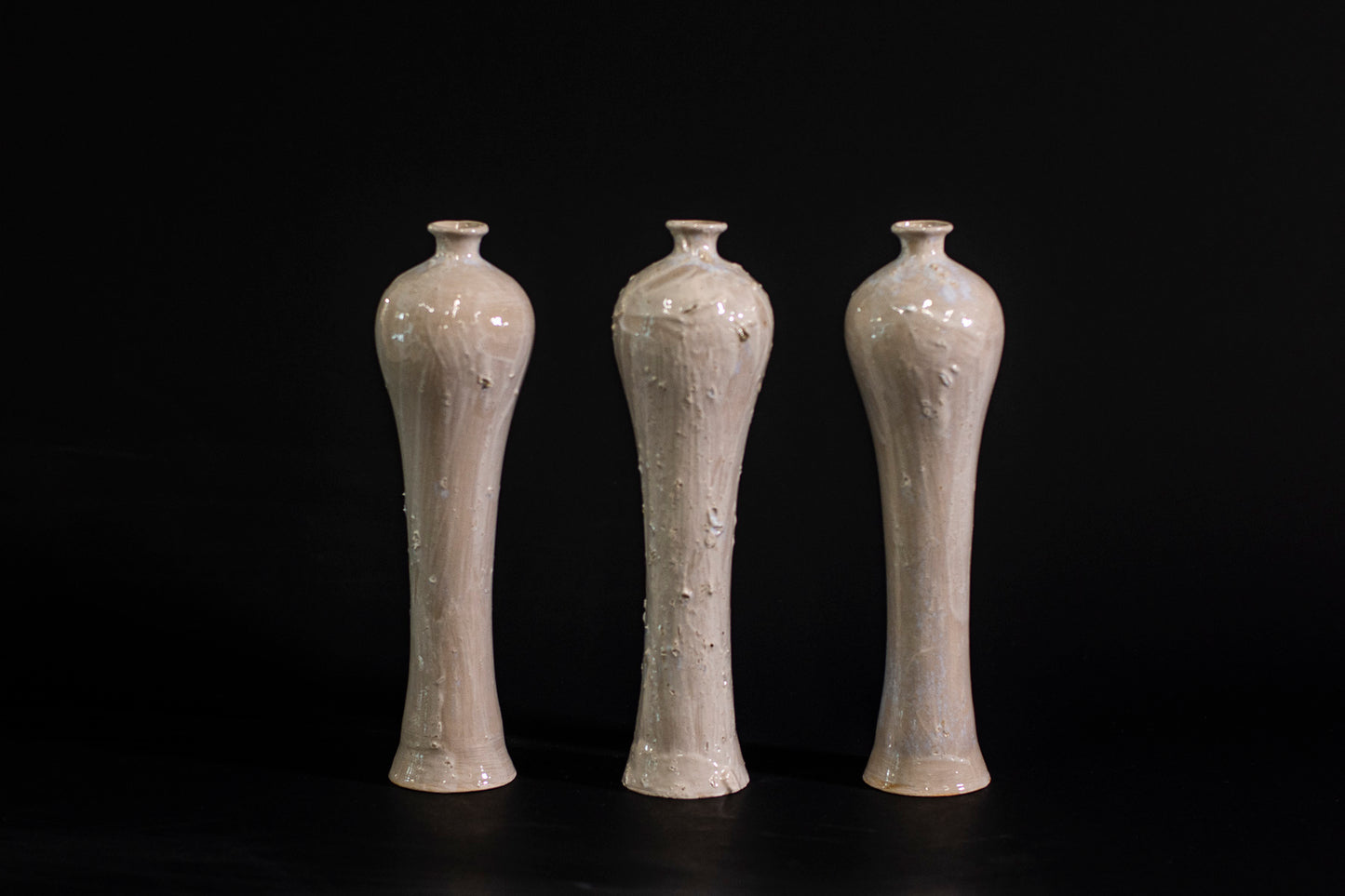 Set of 3 Supernova Vases